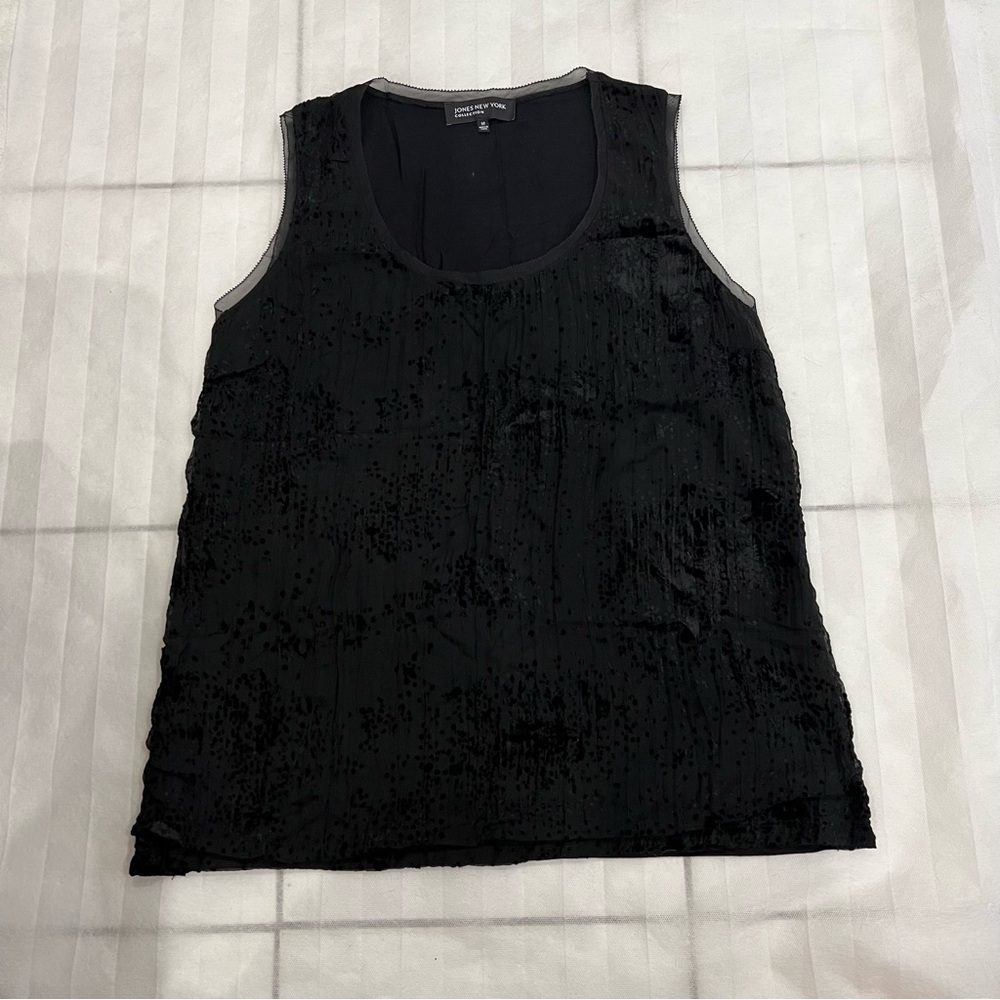 Jones New York Women’s Black Tank Top Medium
